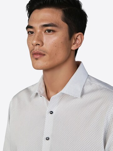 PIERRE CARDIN Regular fit Button Up Shirt in White