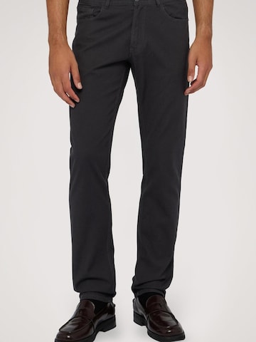 Trussardi Skinny Broek in Grijs: voorkant
