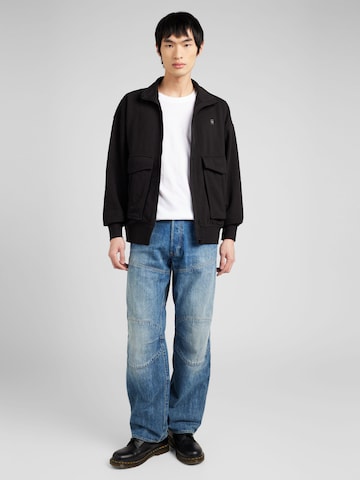 G-Star RAW Sweatjacke in Schwarz