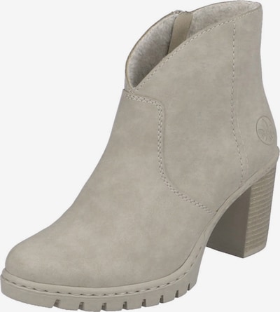 Cizme glezne Rieker pe bej închis, Vizualizare produs