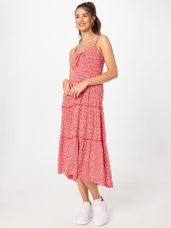 HOLLISTER Dress in Red ABOUT YOU