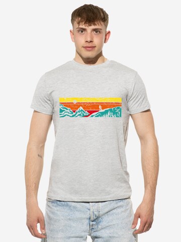 T-Shirt Cotton Prime en gris : devant