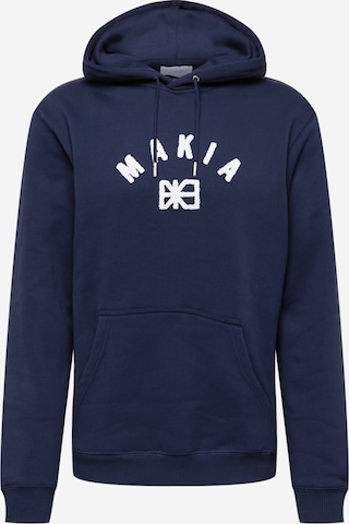 MAKIA Sweatshirt in Blauw: voorkant