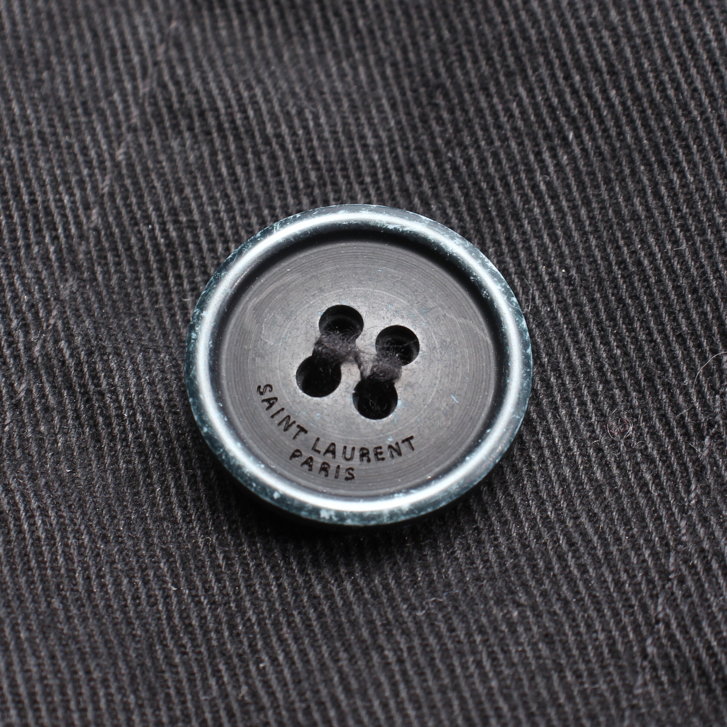 Saint Laurent Übergangsjacke 7XL in Schwarz