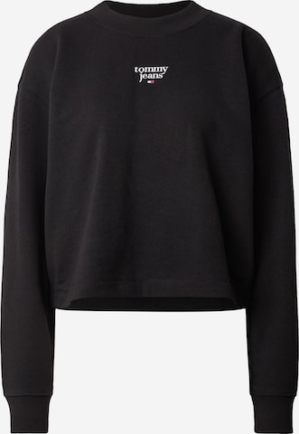 Tommy Jeans Curve Sweatshirt 'Essential' in Black: front