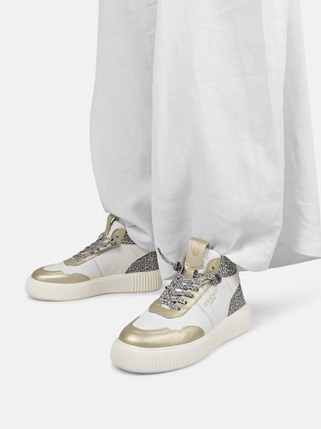 Crickit Sneakers hoog ' REBEKA ' in Wit
