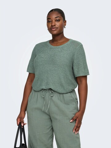 Pullover 'CARSunny' di ONLY Carmakoma in verde: frontale