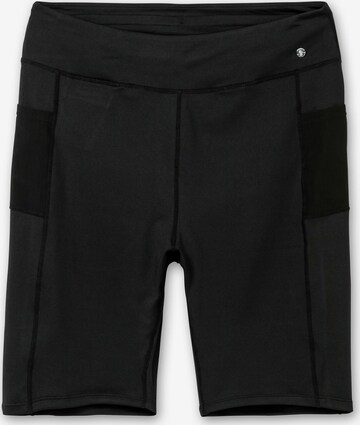 SHEEGO Skinny Pants in Black: front