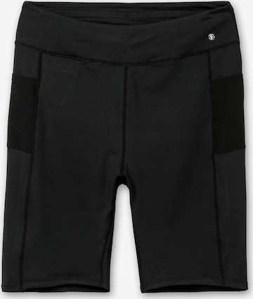 SHEEGO Skinny Trousers in Black: front