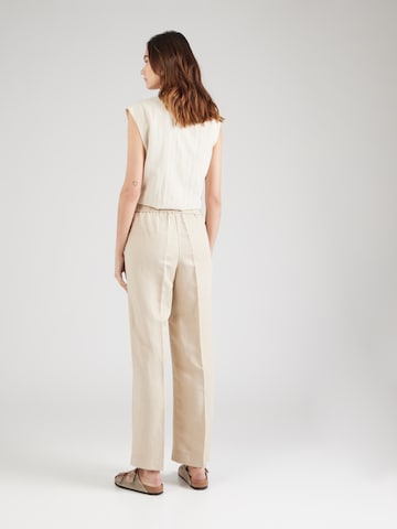 GANT Regular Trousers with creases in Beige