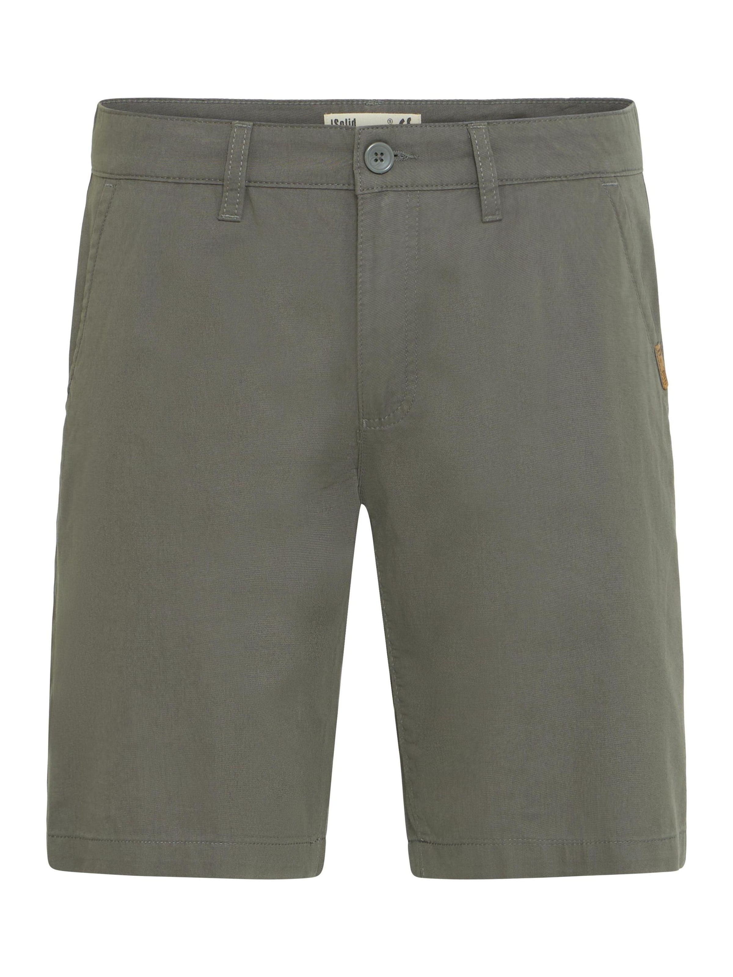 Pantaloni 'Thement' di !Solid in grigio: frontale