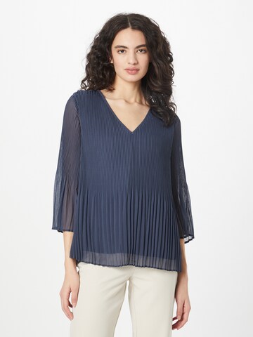 s.Oliver BLACK LABEL Blouse in Blauw: voorkant