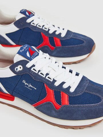 Pepe Jeans Sneakers 'Brit Retro' in Blue