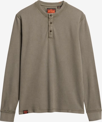 T-Shirt Superdry en marron : devant
