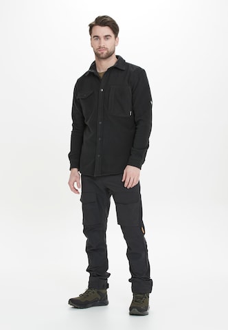 Whistler Regular fit Athletic Button Up Shirt 'Enzo' in Black