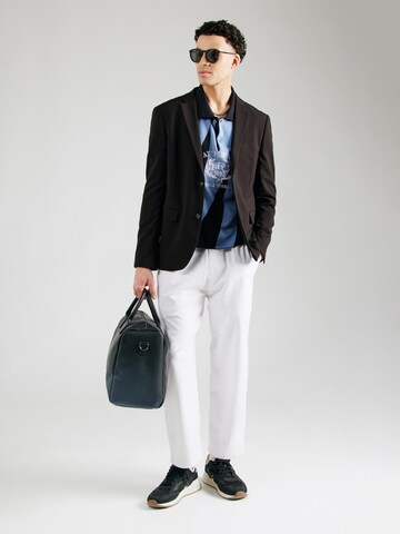 HOLLISTER Дънки Tapered Leg Панталон в бяло