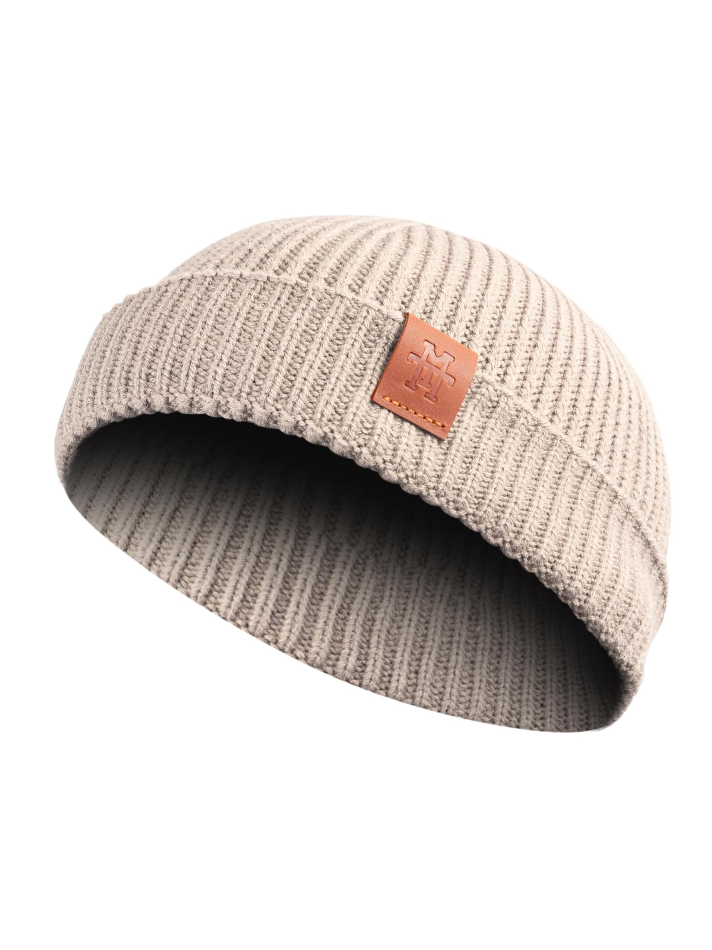 Manufaktur13 Mütze 'Fishermans'‌‌‌ in Beige: Vorderseite