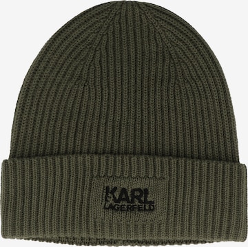 Bonnet '805601' Karl Lagerfeld en vert : devant
