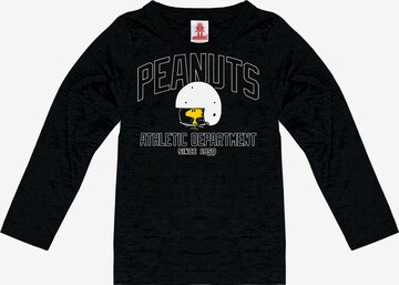 LOGOSHIRT Shirt 'Peanuts – Woodstock' in Gemengde kleuren: voorkant