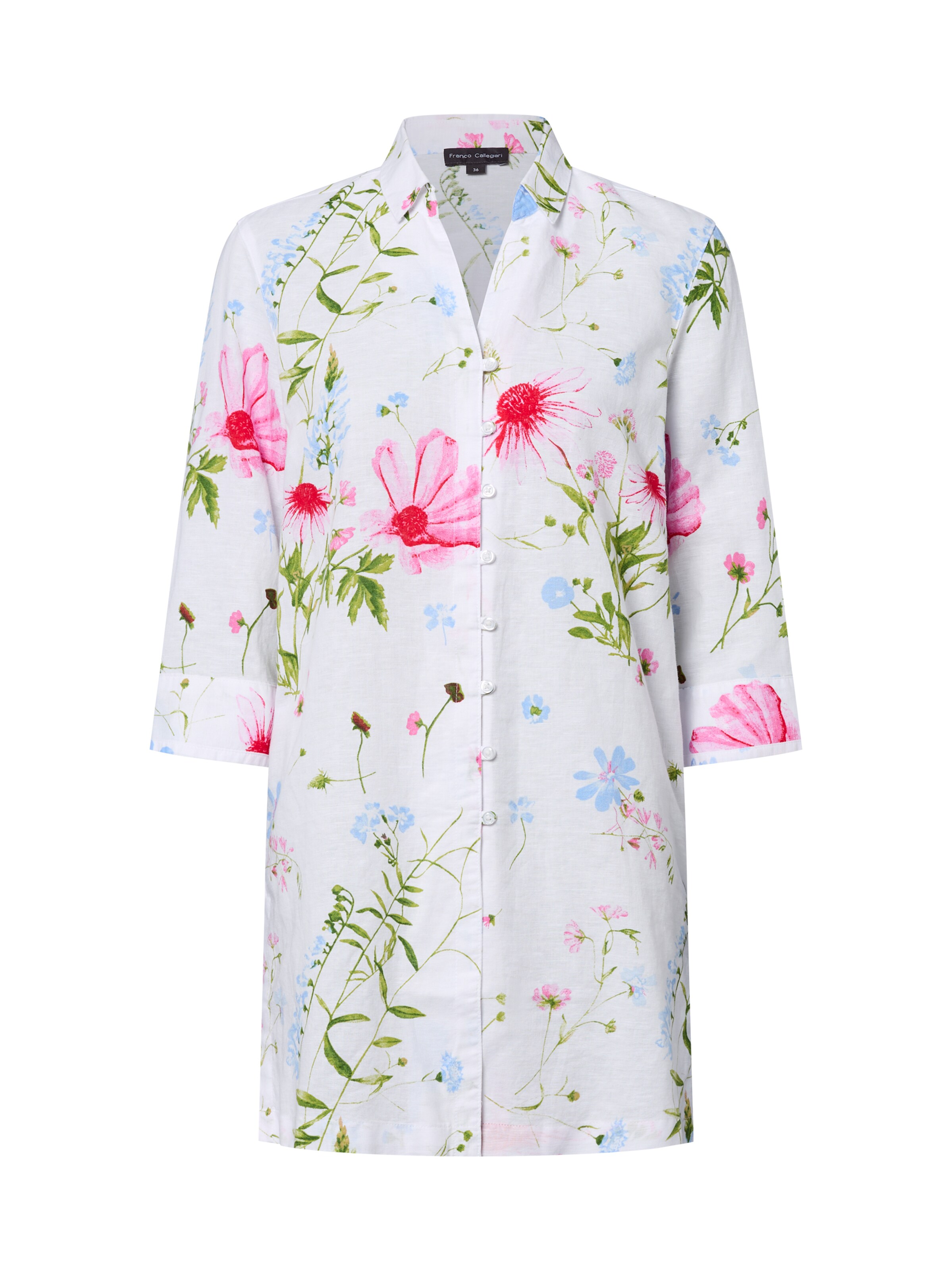 Franco Callegari Bluse 'Winnie' in Weiß: Vorderseite