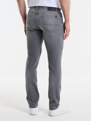Slimfit Jeans 'Terry' di BIG STAR in grigio