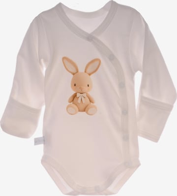 La Bortini Strampler/Body in Beige: Vorderseite