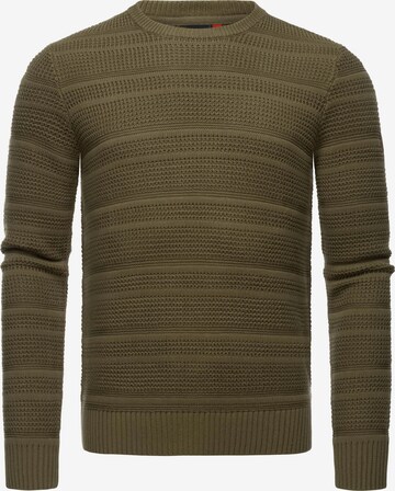 Ragwear Sweater 'Gabrel' in Green: front