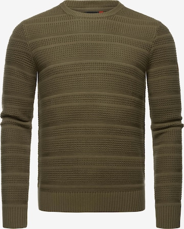 Ragwear Sweater 'Gabrel' in Green: front
