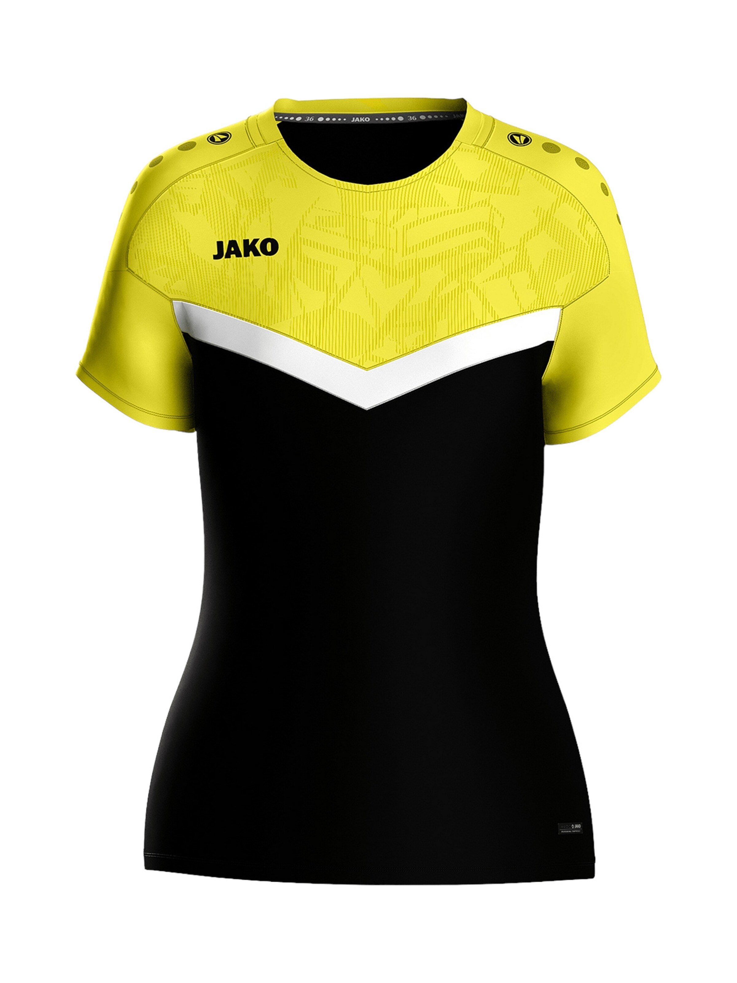 JAKO Funktionsshirt in Schwarz: Vorderseite