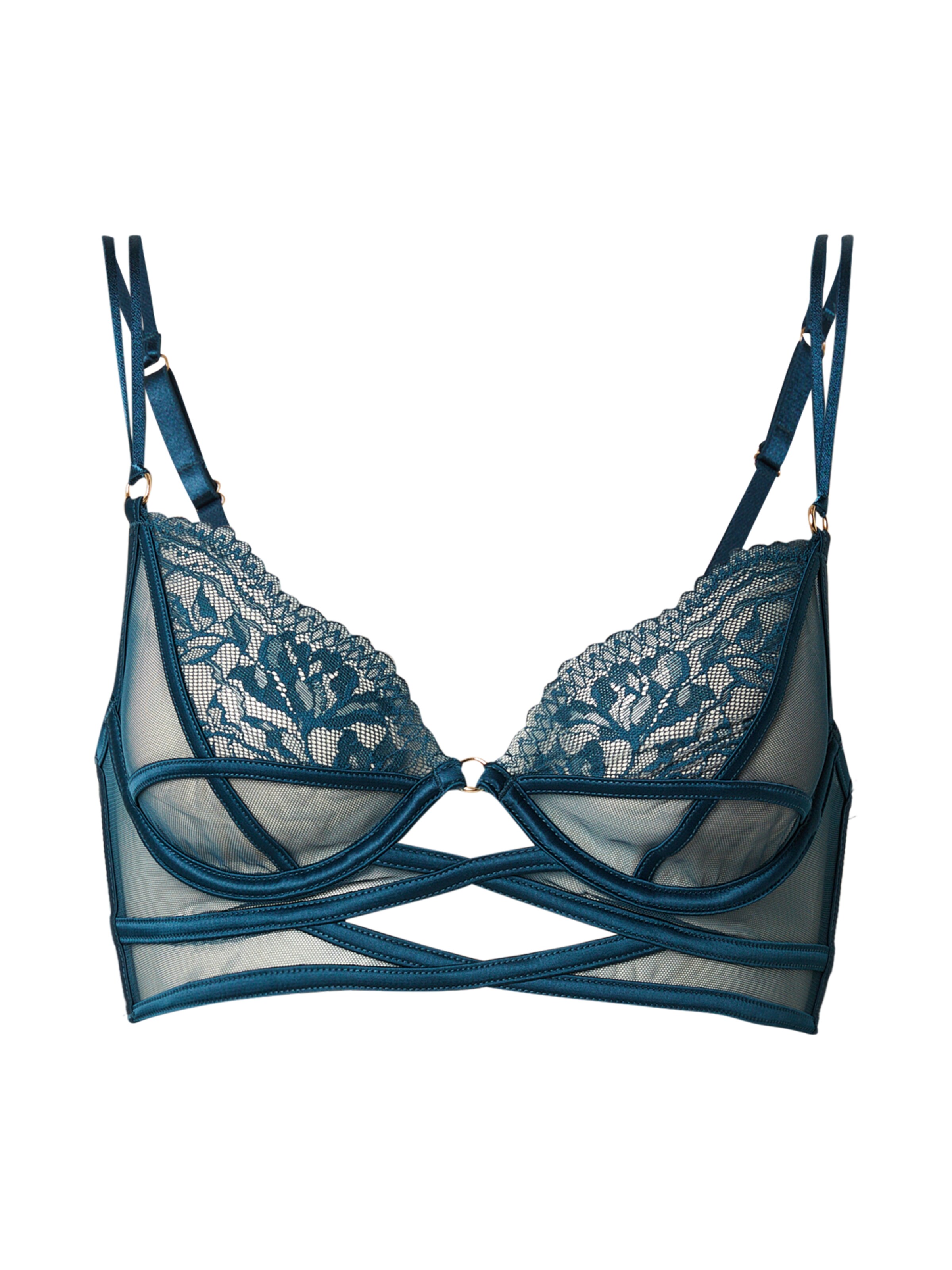 Bustier Soutien-gorge 'Amel' Hunkemöller en vert : devant