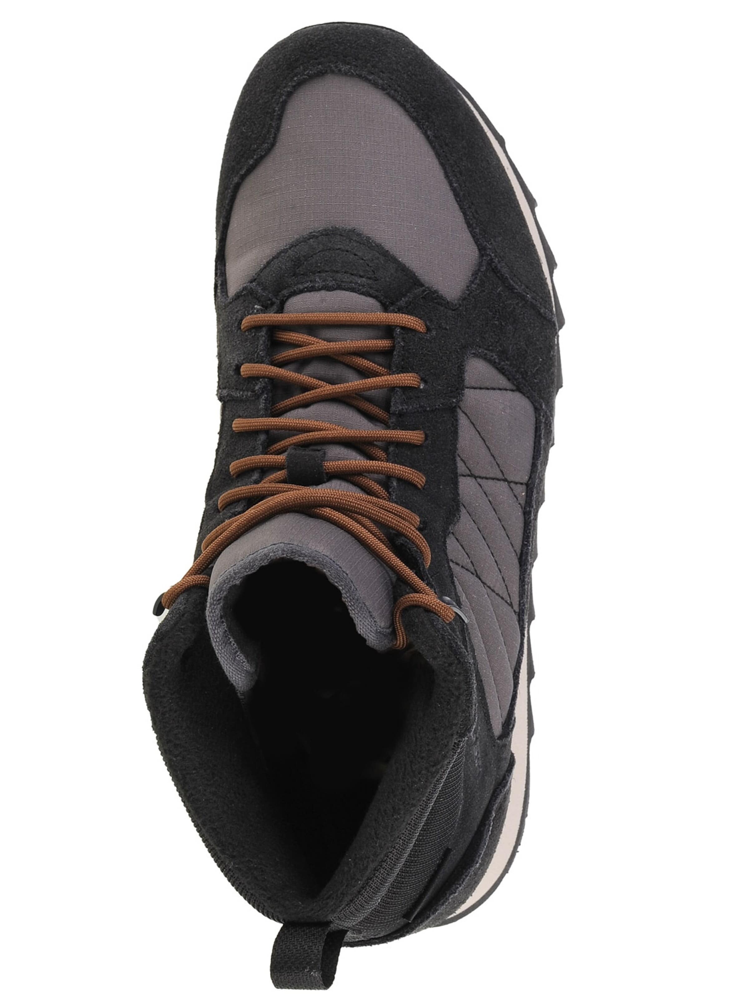 MERRELL Boots 'Alpine Sneaker Mid PLR WP 2' in Zwart