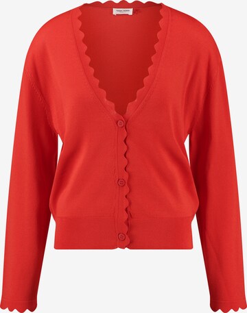 GERRY WEBER Knit Cardigan in Red: front