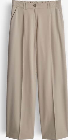 Wide Leg Pantalon à pince 'Maiga' OPUS en beige : devant