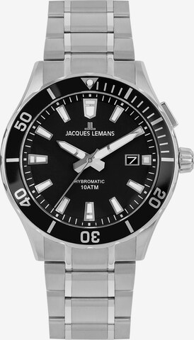 Jacques Lemans Analog Watch in Black: front