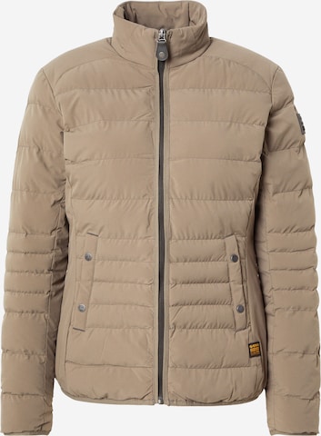 Veste mi-saison 'Foundation' G-STAR en marron : devant