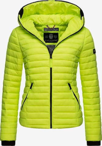 NAVAHOO Between-Season Jacket 'Kimuk' in Green: front