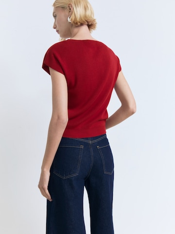 MANGO Pullover 'BANANA' in Rot