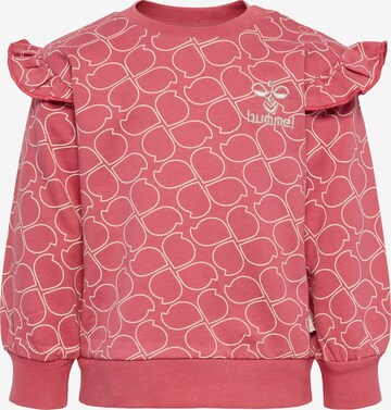 Hummel Sweatshirt 'Presli' in Pink: predná strana