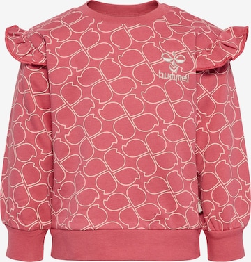 Hummel Sweatshirt 'Presli' in Pink: predná strana