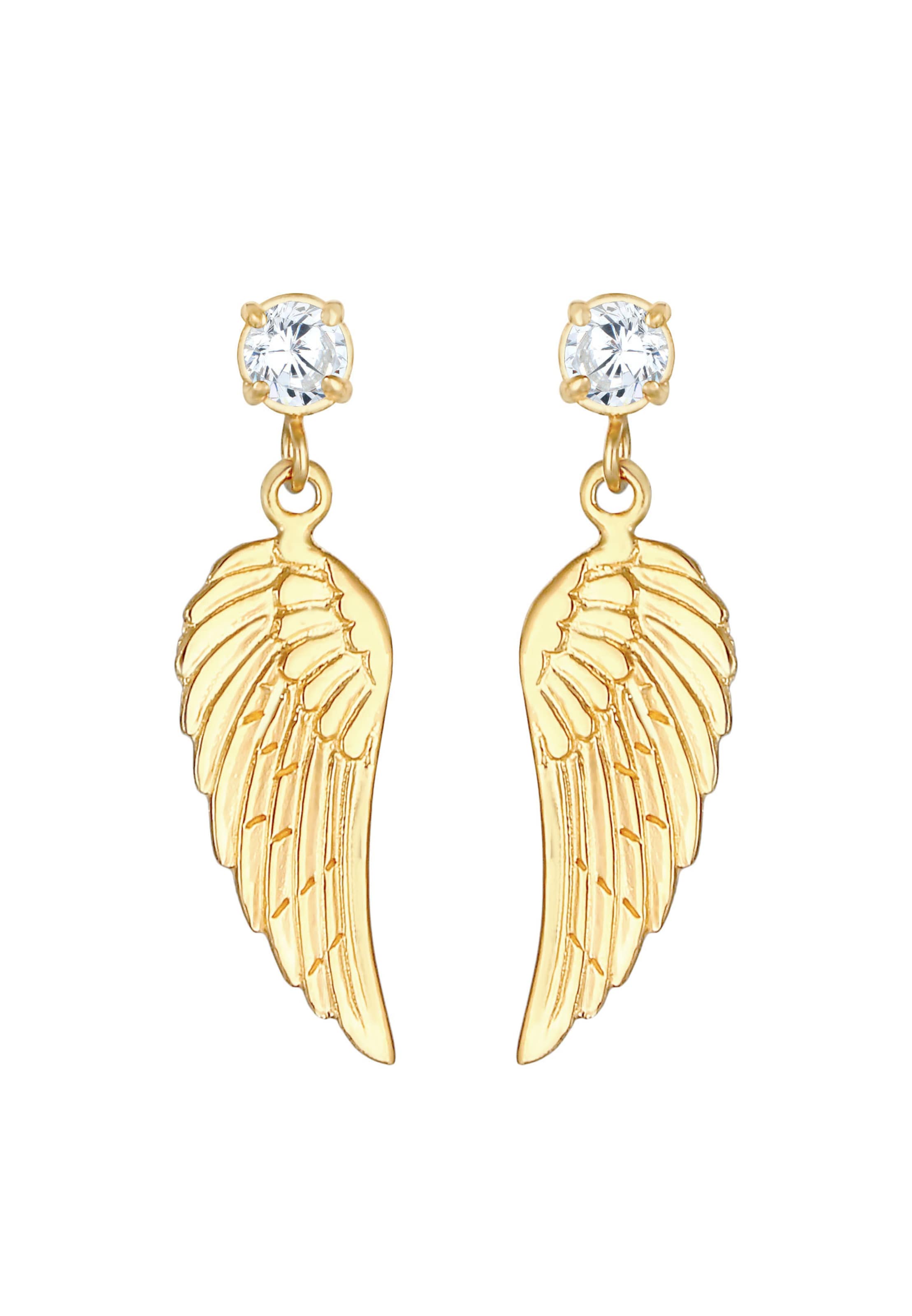 Nenalina Earrings in Gold: front