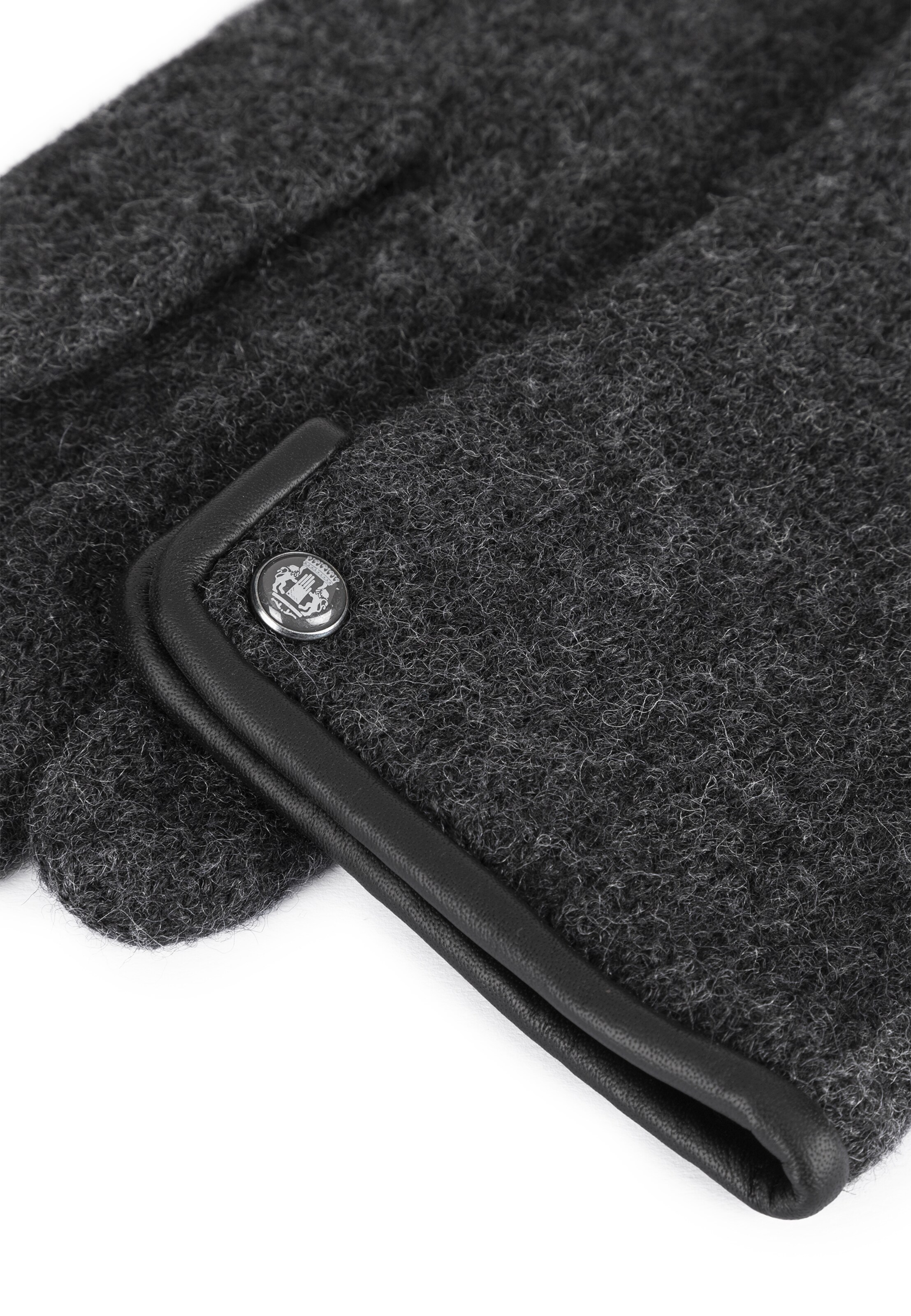 Roeckl Vingerhandschoenen 'KLASSISCHER WALKHANDSCHUH' in Grijs