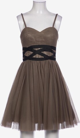 Laona Dress in S in Brown: front