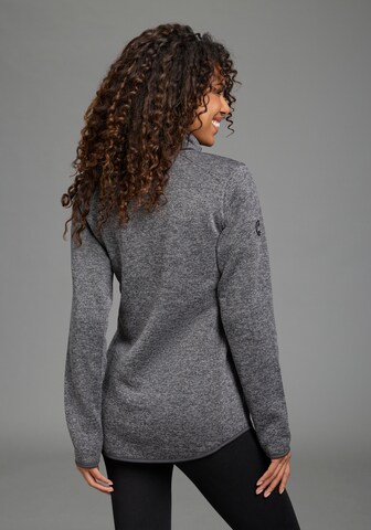 POLARINO Fleecejacke in Grau