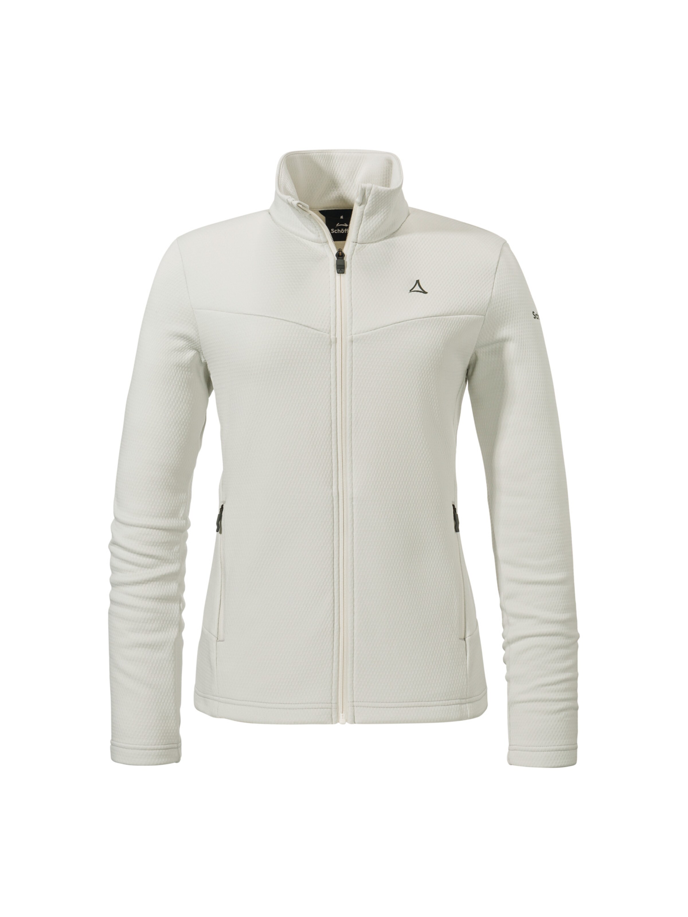 Schöffel Functionele fleece jas ' Pine' in Wit: voorkant