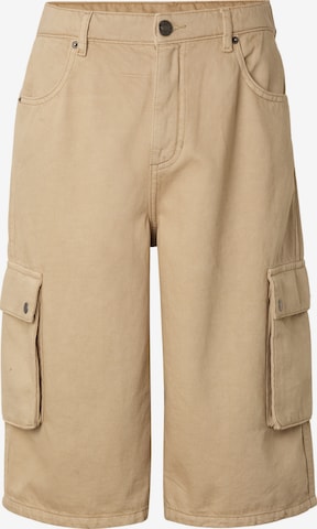 Urban Classics Normální Kapsáče – béžová: přední strana