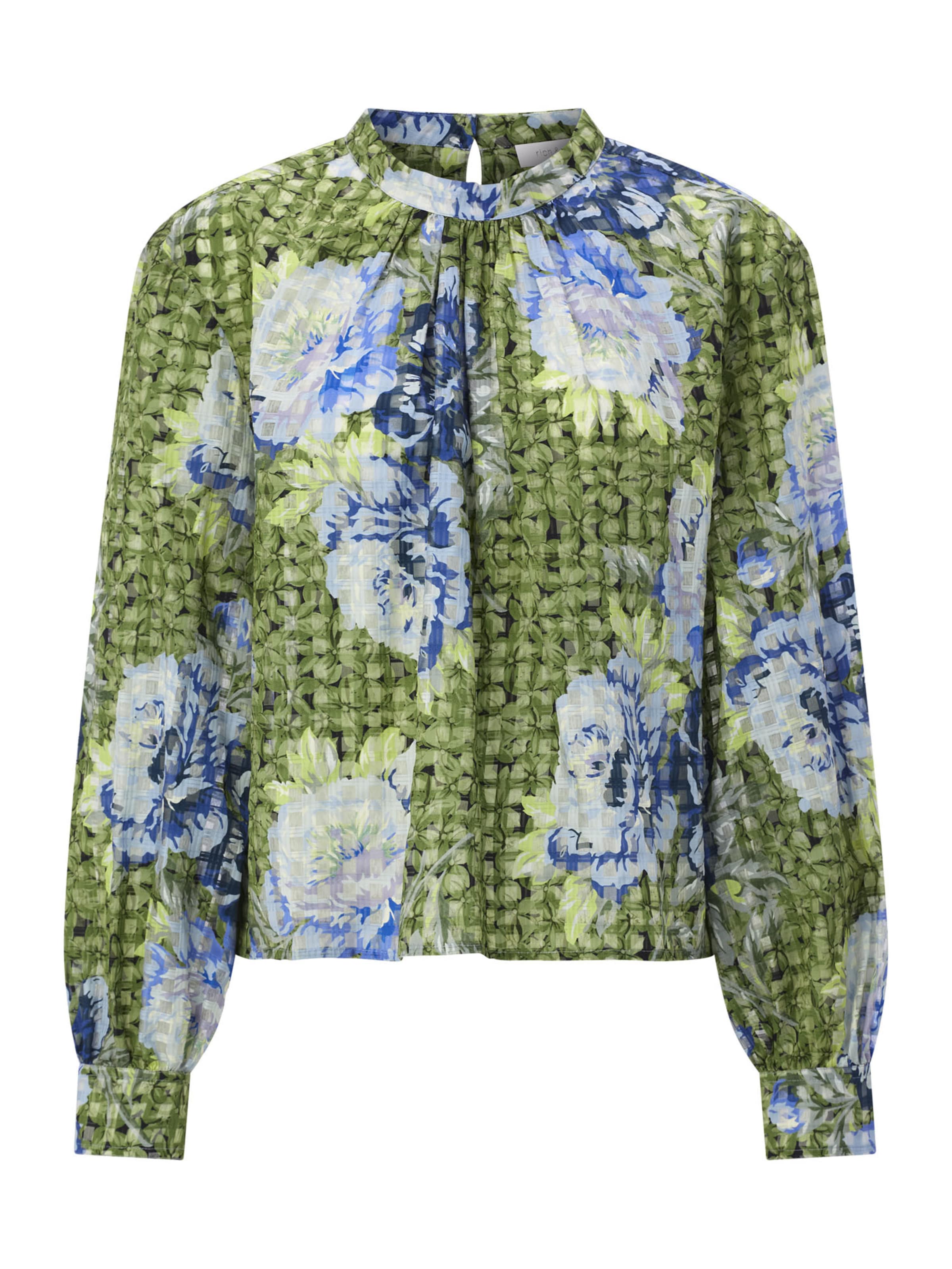 Rich & Royal Bluse in Grün: Vorderseite