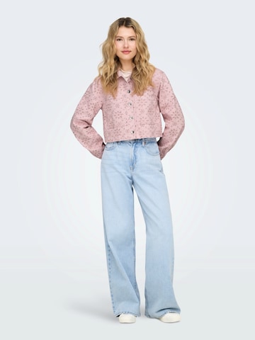 Veste mi-saison 'ONLELSA' ONLY en violet