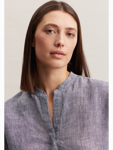 SEIDENSTICKER Blouse 'Schwarze Rose' in Grey