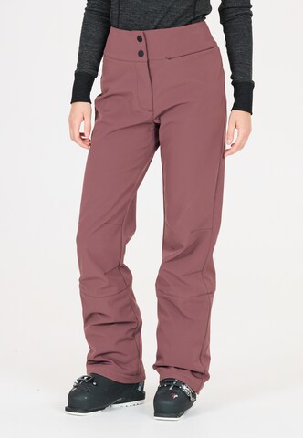 Whistler Regular Sportbroek 'Sierra' in Rood: voorkant