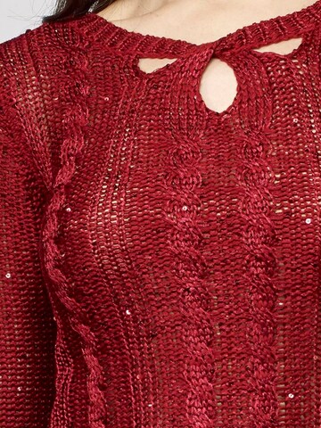 Pull-over KOROSHI en rouge